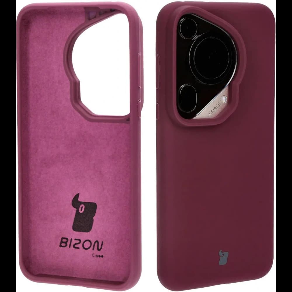 Bison Soft Case Silikonhülle für Huawei Pura 70 Ultra dunkel lila - 1