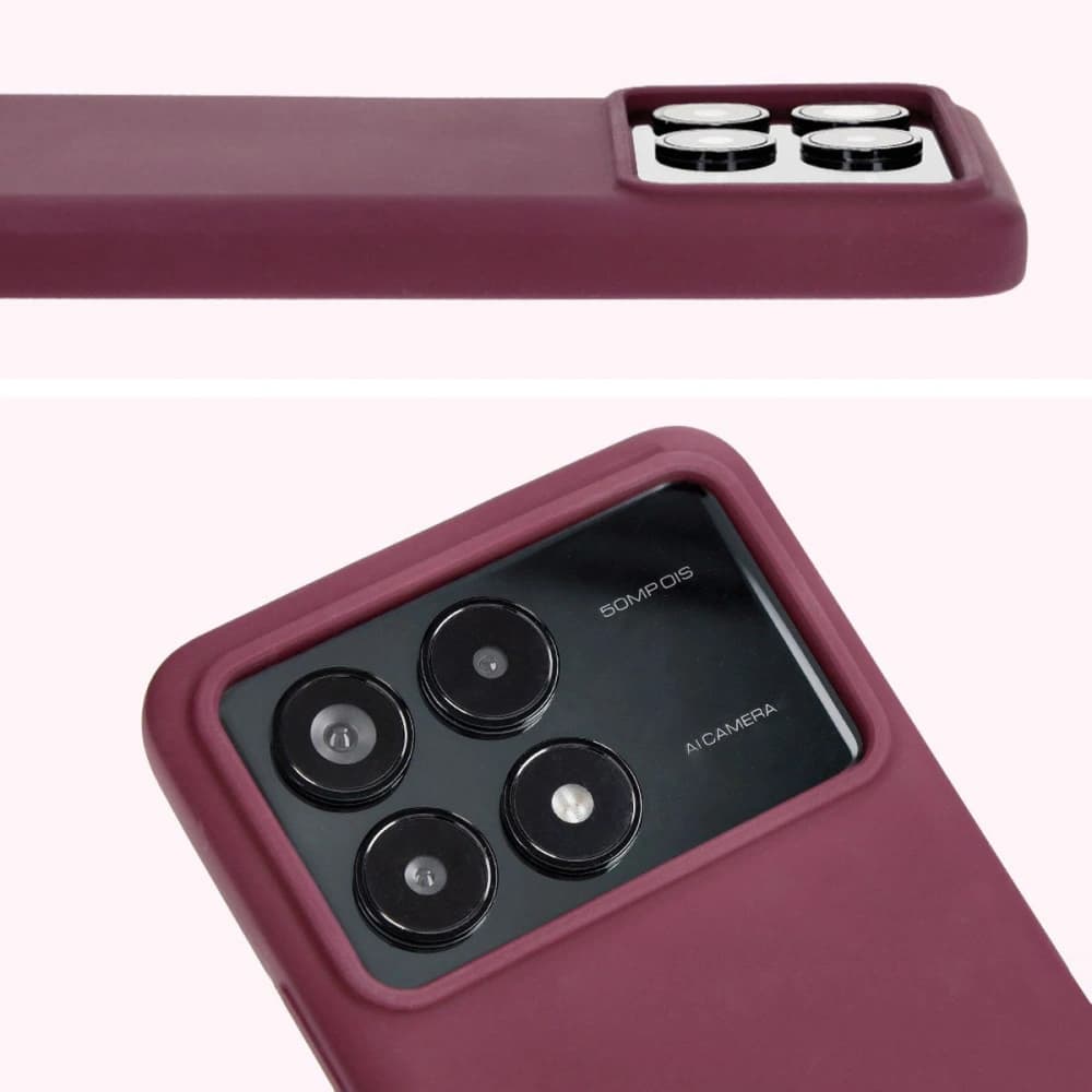 Bizon Soft Case Xiaomi Poco F6 Pro dunkel lila - 10