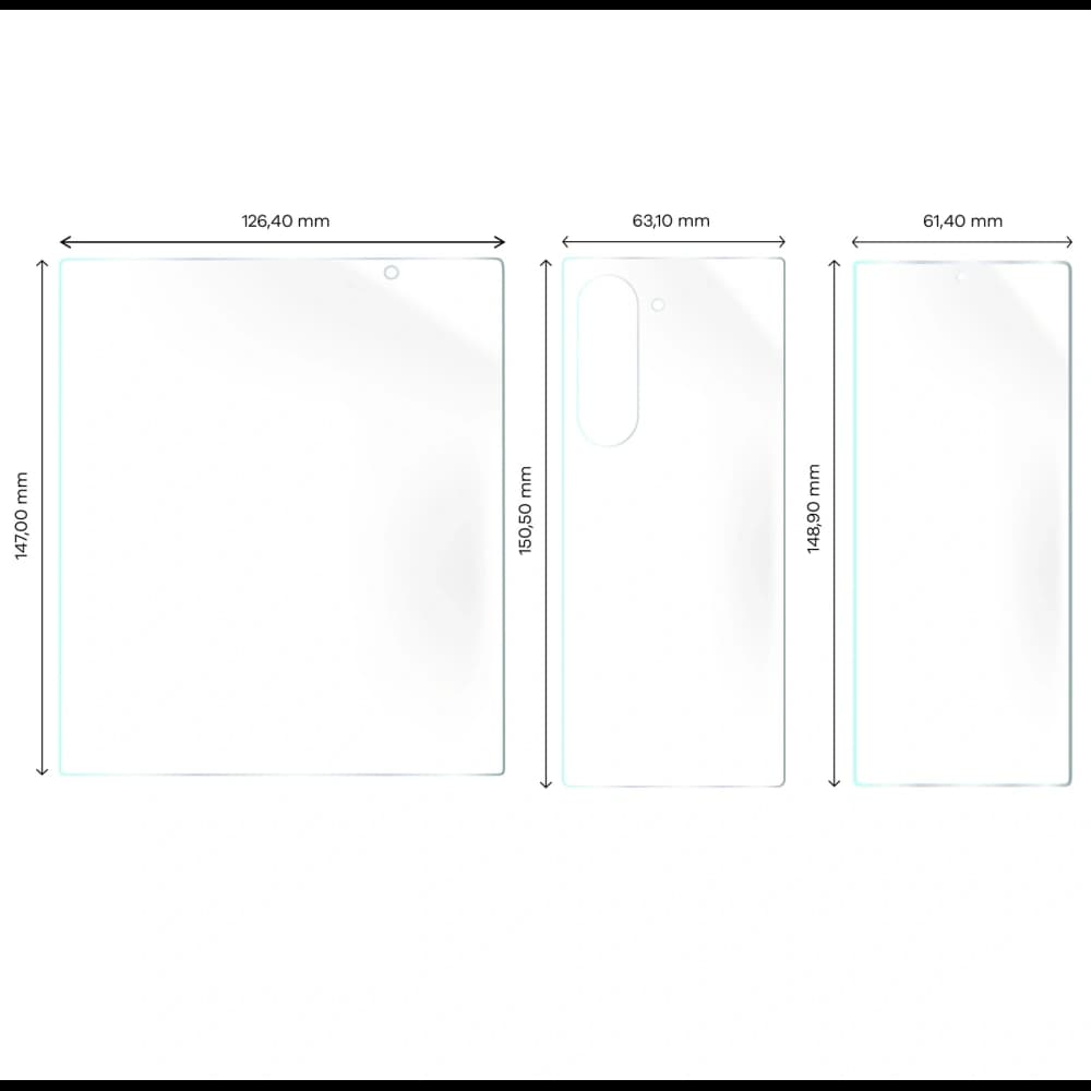 Bizon Glass Hydrogel Set Samsung Galaxy Z Fold6 - 2