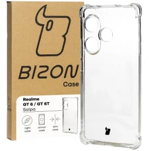 Bizon Case Salpa Realme GT 6 / GT 6T / GT Neo 6 / GT Neo 6 SE clear