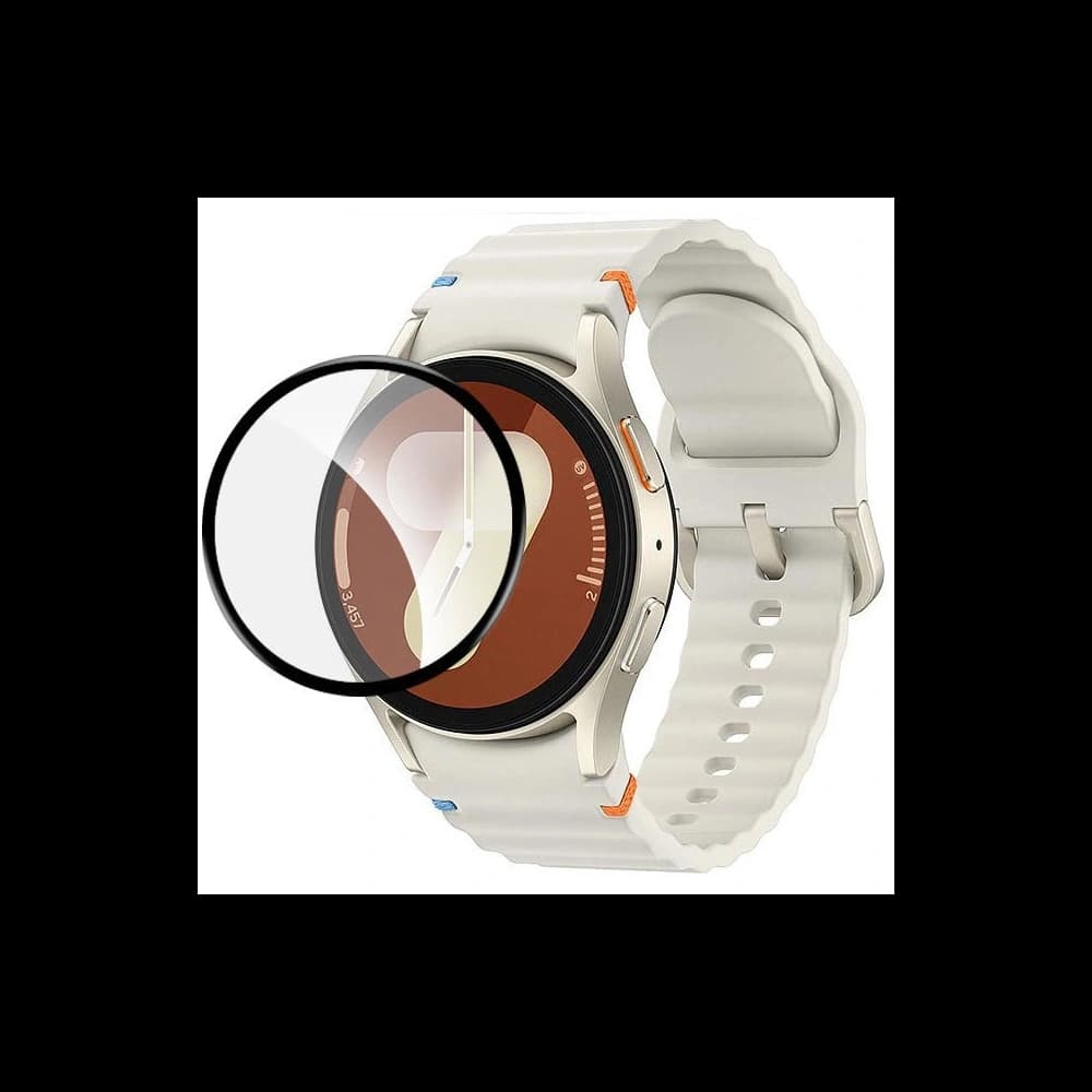 Bizon Glass Watch Edge Hybrid Samsung Galaxy Watch 7 40 mm schwarz - 2