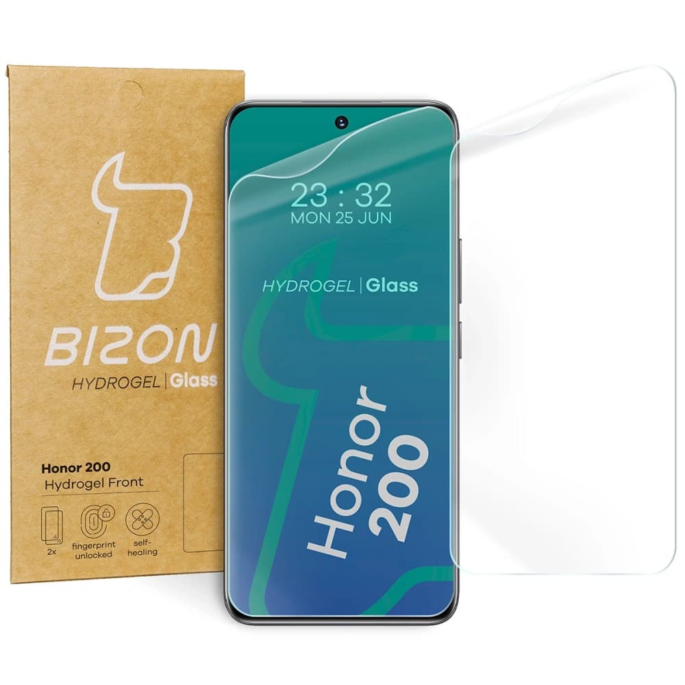 Bizon Glass Hydrogel Front Honor 200 [2 PACK] - 3