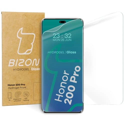 Bizon Glass Hydrogel Front Honor 200 Pro [2 PACK]