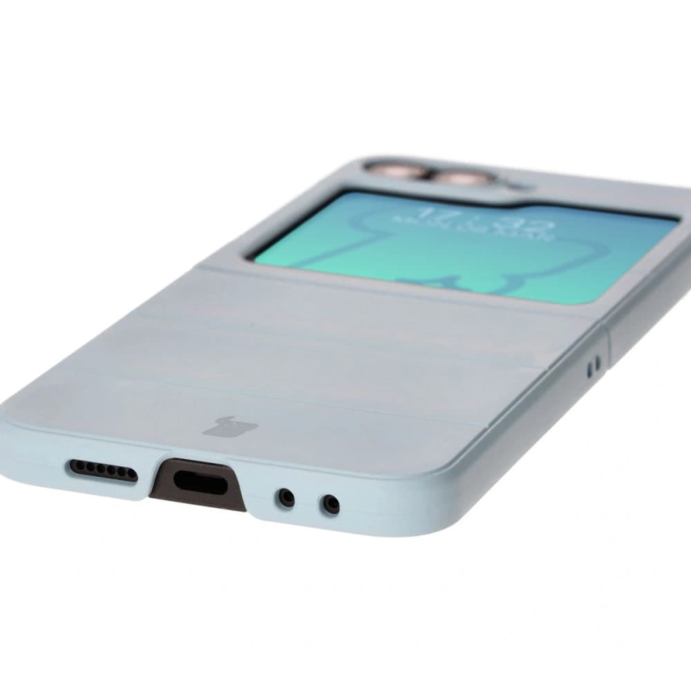Bizon Case Tur Samsung Galaxy Z Flip 6 / 7 FE hellblau - 3