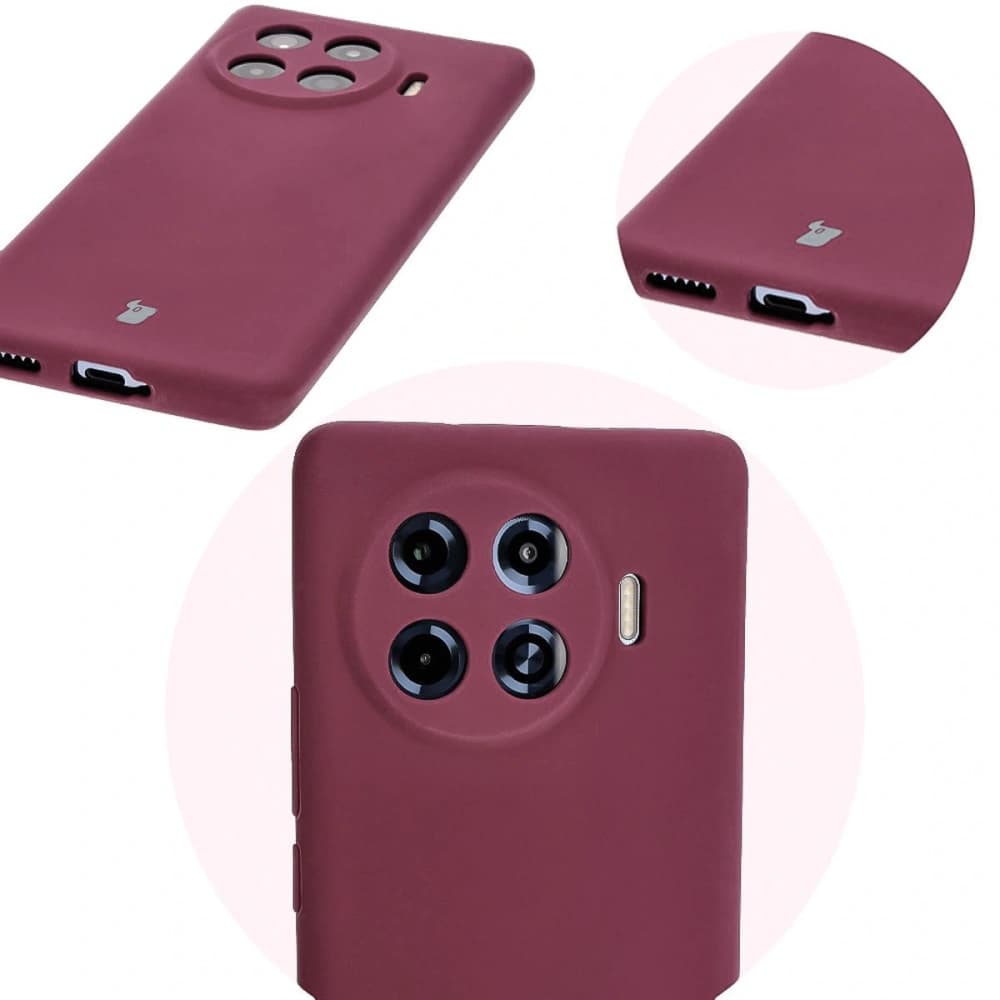 Bizon Soft Case Tecno Spark 20 Pro+ dunkel lila - 11