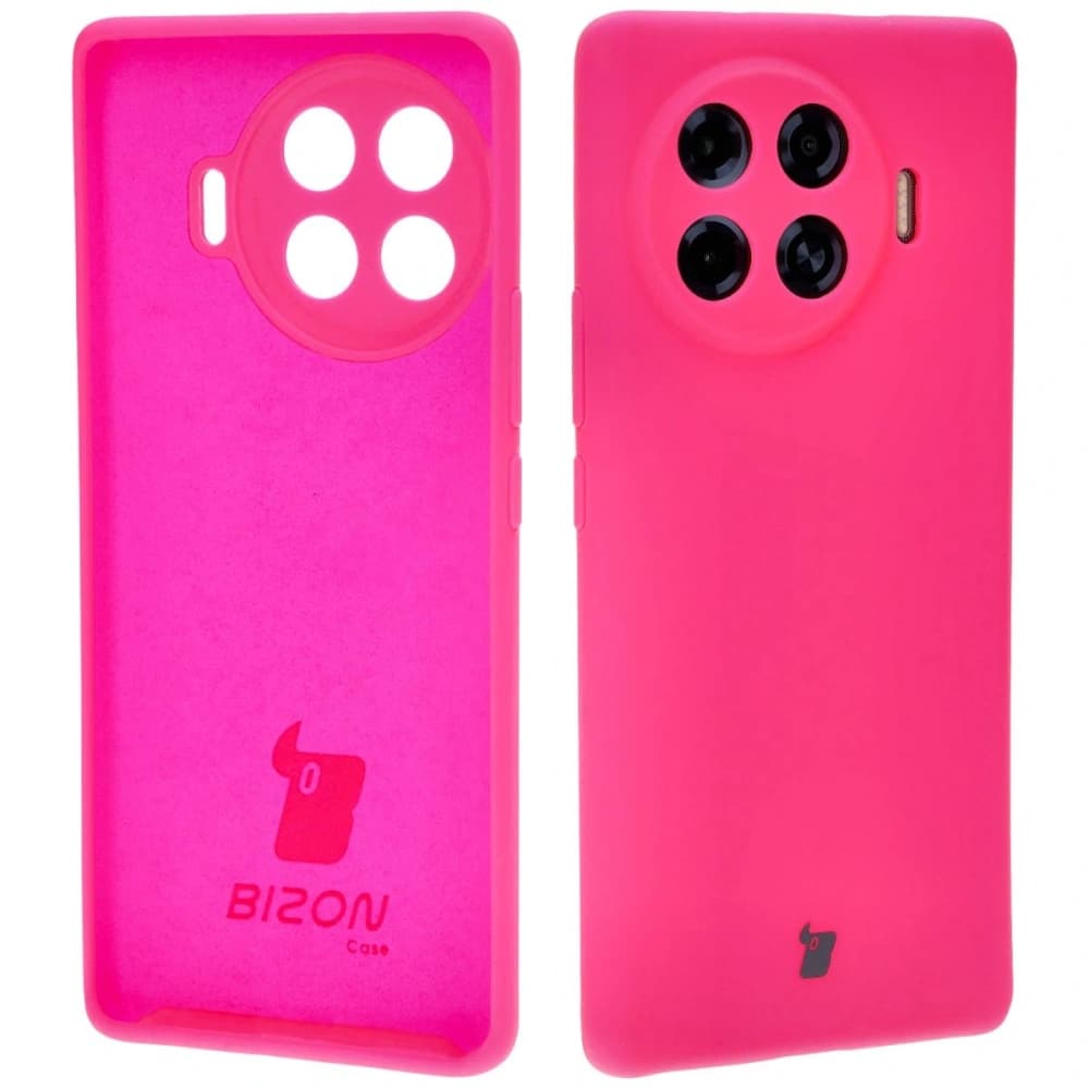 Bizon Soft Case Tecno Spark 20 Pro+ neongrün pink - 1