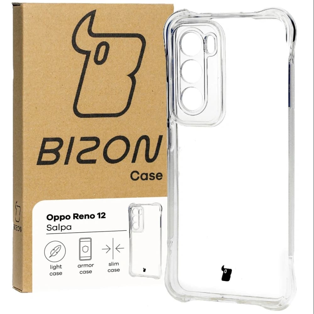 Bizon Case Salpa Oppo Reno 12 klar - 1