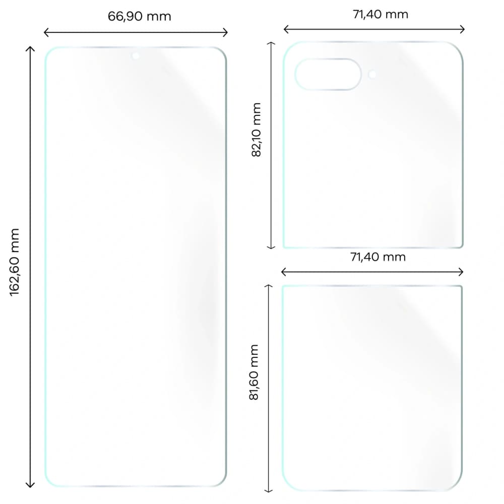 Bizon Glass Hydrogel Motorola Razr 50 Ultra - 2