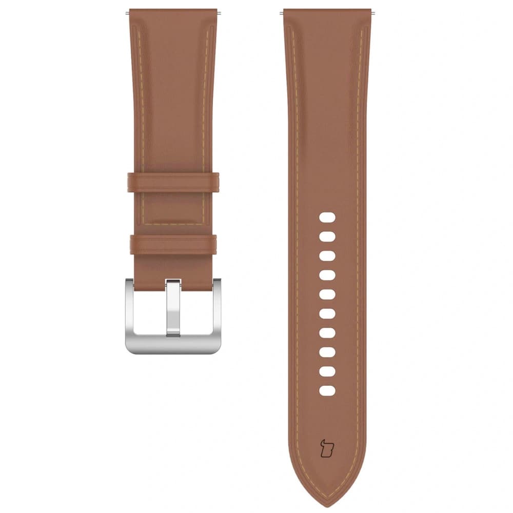 Bizon Strap Uhr Casual Samsung Galaxy Watch FE/7/6/6 Classic/5/5Pro/4/4 Classic hellbraun - 6