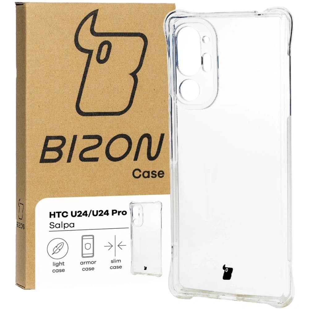 Bizon Case Salpa HTC U24 Pro klar - 1