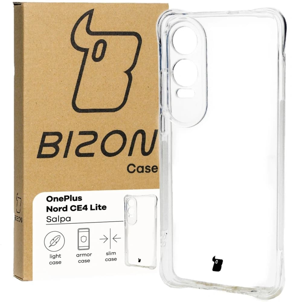 Bizon Case Salpa OnePlus Nord CE4 Lite 5G clear - 1