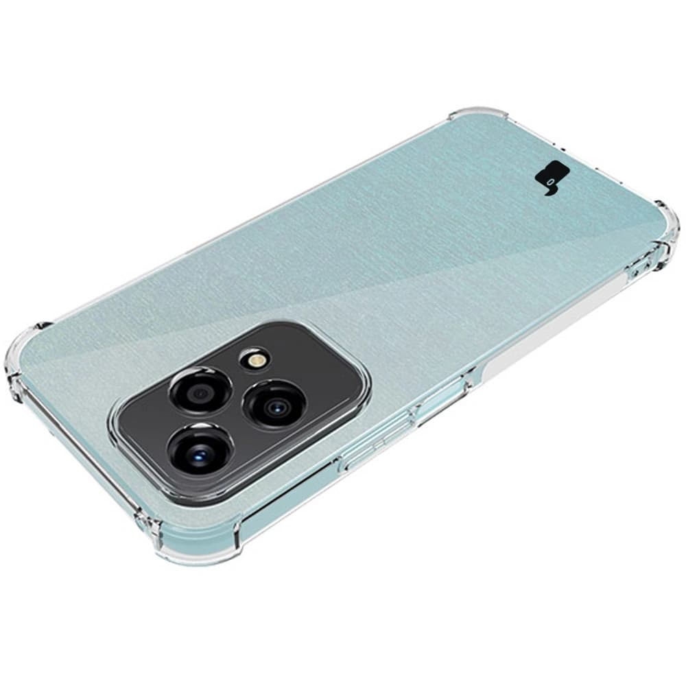 Bizon Case Clear Pack flexibles Case + 2x Bildschirmfolie Honor 200 Lite klar - 7