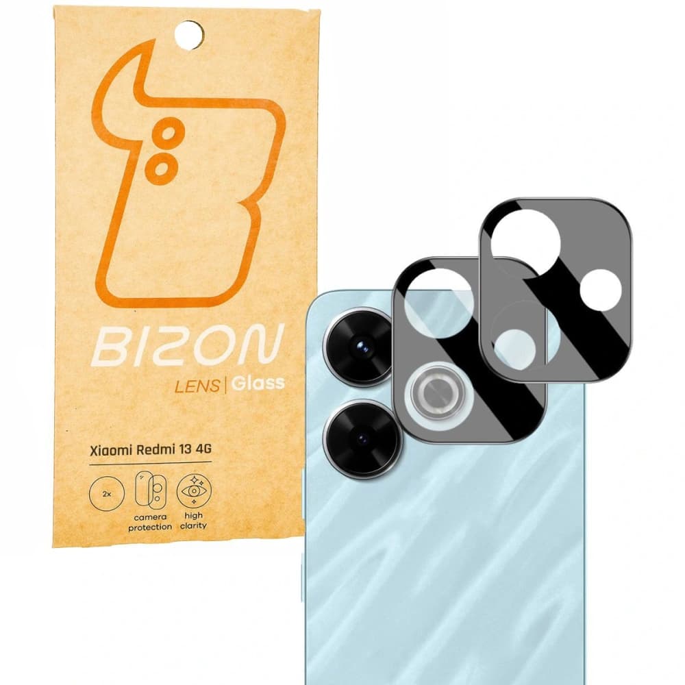 Bizon Glass Lens Xiaomi Redmi 13 4G [2 PACK] - 1