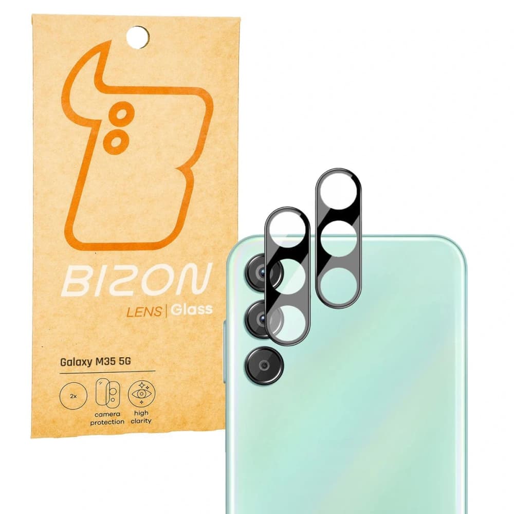 Bizon Glaslinse Samsung Galaxy M35 5G [2 PACK] - 1
