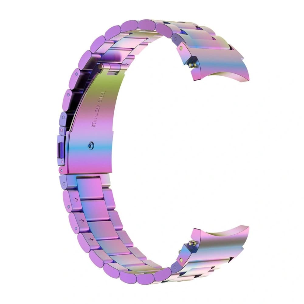 Bizon Strap Watch Aura Samsung Galaxy Watch FE/7/6/6 Classic/5/5 Pro/4/4 Classic Regenbogen - 5