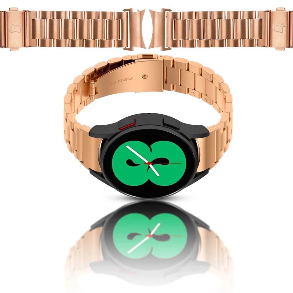 Bizon Strap Watch Aura Samsung Galaxy Watch FE/7/6/6 Classic/5/5 Pro/4/4 Classic rose gold - 1