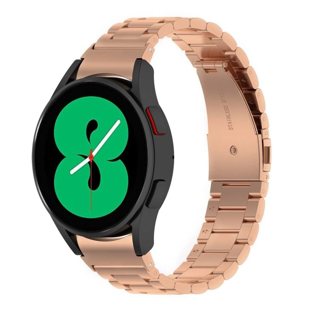 Bizon Strap Watch Aura Samsung Galaxy Watch FE/7/6/6 Classic/5/5 Pro/4/4 Classic rose gold - 5