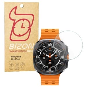 Bizon Glas Uhr Klar Samsung Galaxy Uhr Ultra 47 mm