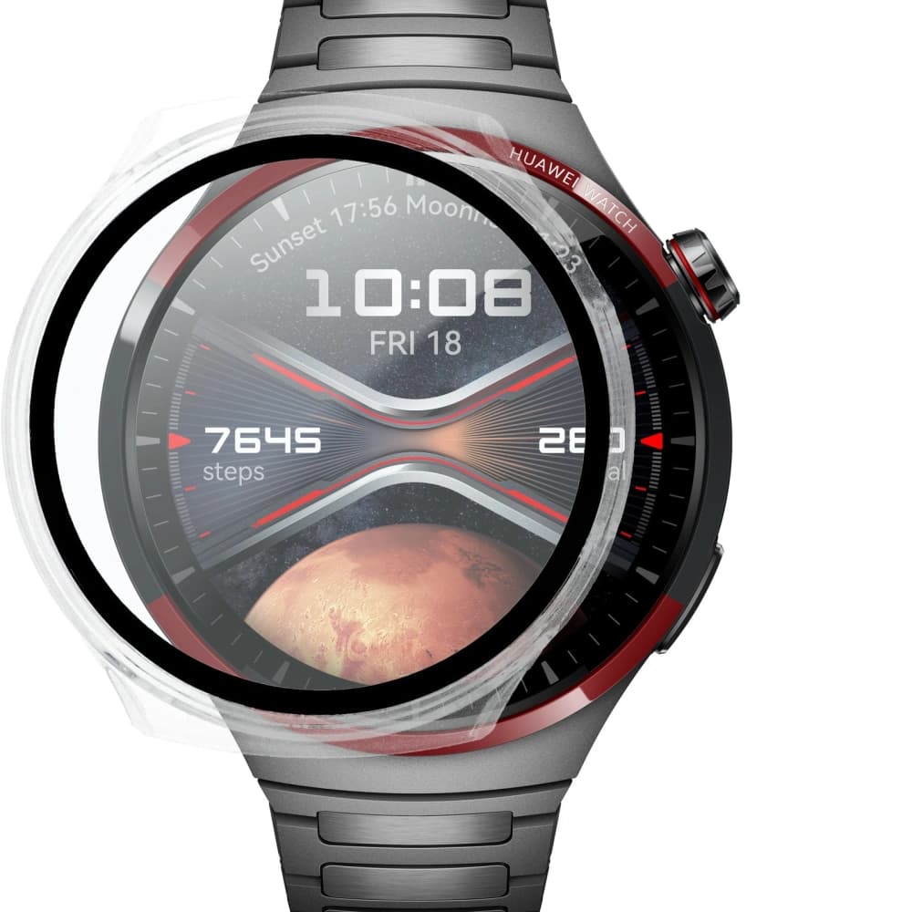 Bizon Case+Glass Watch Huawei Watch 4 Pro Space Edition clear - 7