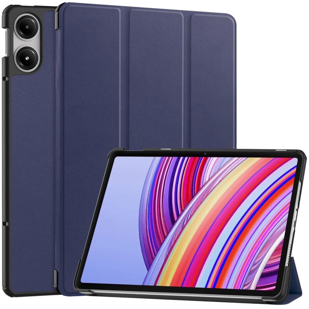 Bizon Case Tab Croc Xiaomi Redmi Pad Pro 12.1 marineblau - 1