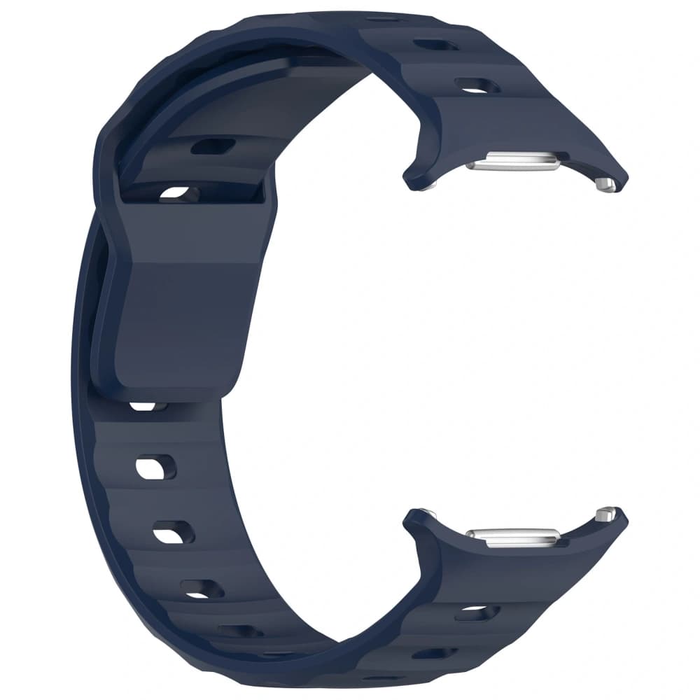 Bizon Strap Uhr Silikon Samsung Galaxy Uhr Ultra 47 mm navy blau - 5