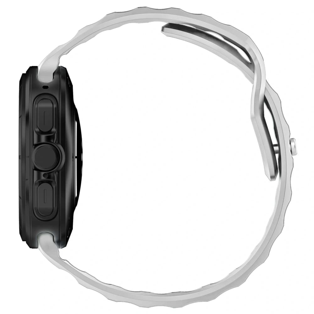 Bizon Strap Watch Silicone Samsung Galaxy Watch Ultra 47 mm hellgrau - 6