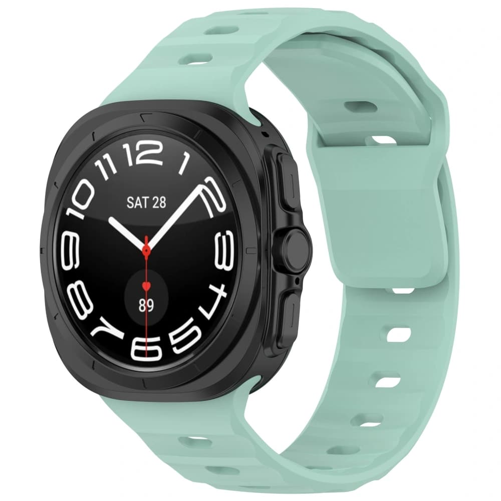 Bizon Strap Watch Silicone Samsung Galaxy Watch Ultra 47 mm mint - 1