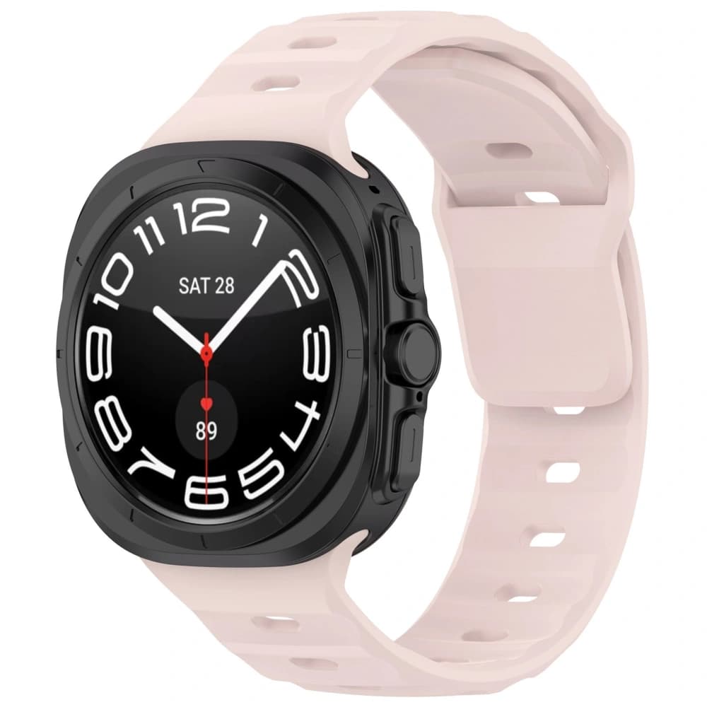 Bizon Strap Watch Silikon Samsung Galaxy Watch Ultra 47 mm pink - 1