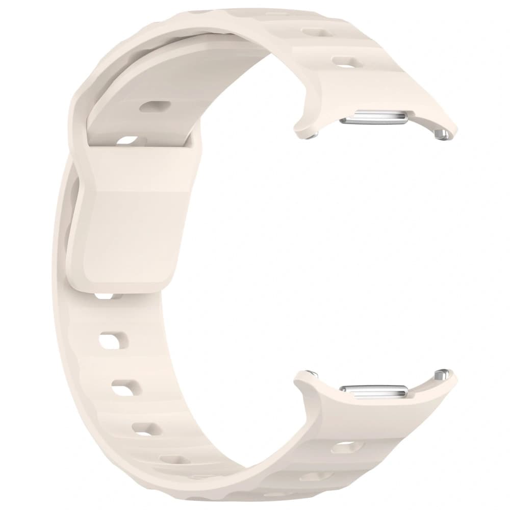 Bizon Strap Uhr Silikon Samsung Galaxy Uhr Ultra 47 mm hellbeige - 5