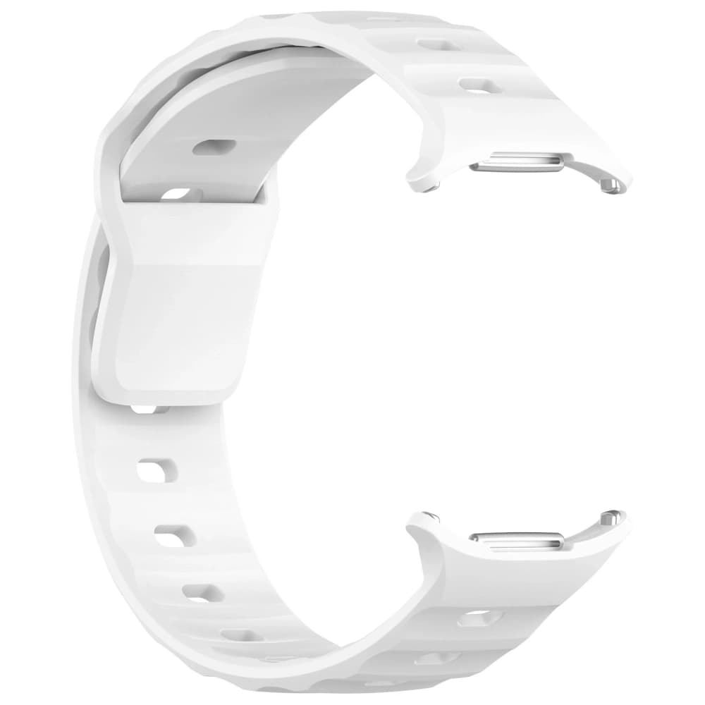 Bizon Armbanduhr Silikon Samsung Galaxy Watch Ultra 47 mm weiß - 5