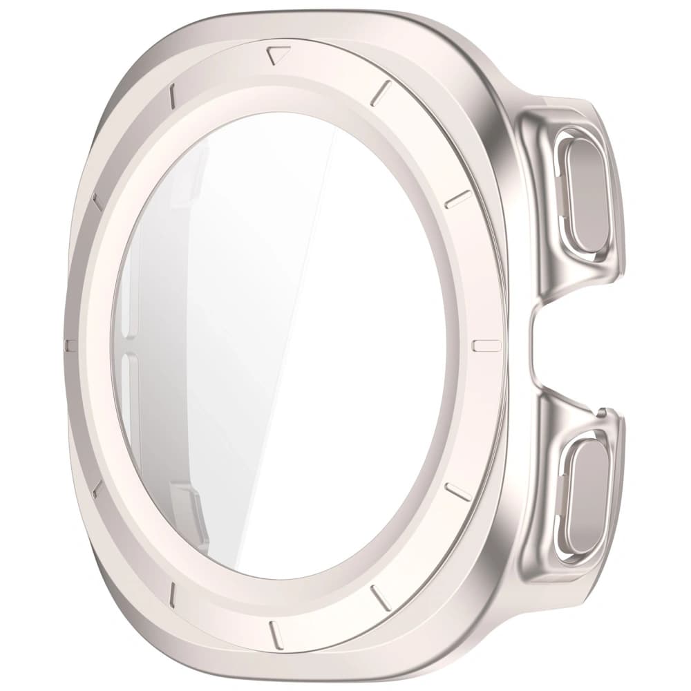 Bizon Case+Glass Uhr Samsung Galaxy Uhr Ultra 47 mm satin champagner - 3