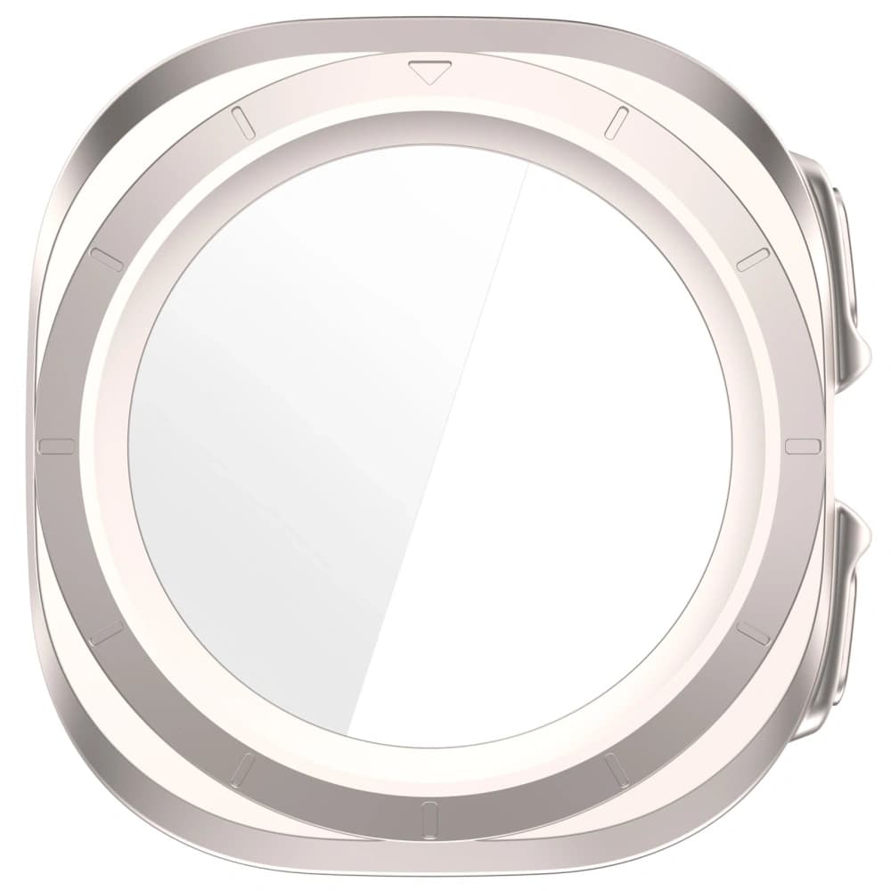 Bizon Case+Glass Uhr Samsung Galaxy Uhr Ultra 47 mm satin champagner - 8