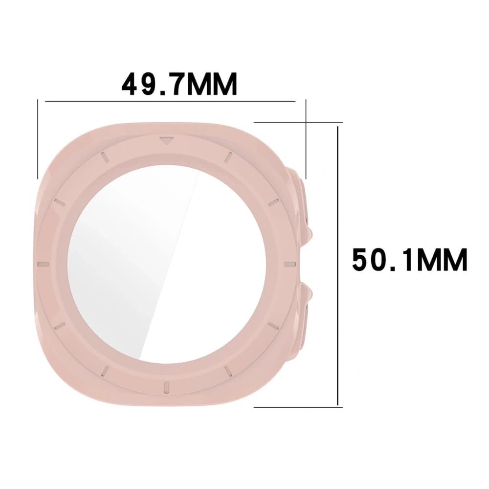 Bizon Case+Glass Uhr Samsung Galaxy Uhr Ultra 47 mm pink - 2