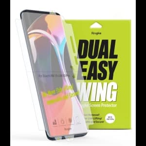 Ringke Xiaomi Hydrogel-Folie Dual Easy Wing Vollabdeckung Mi 10/Pro [2 PACK]