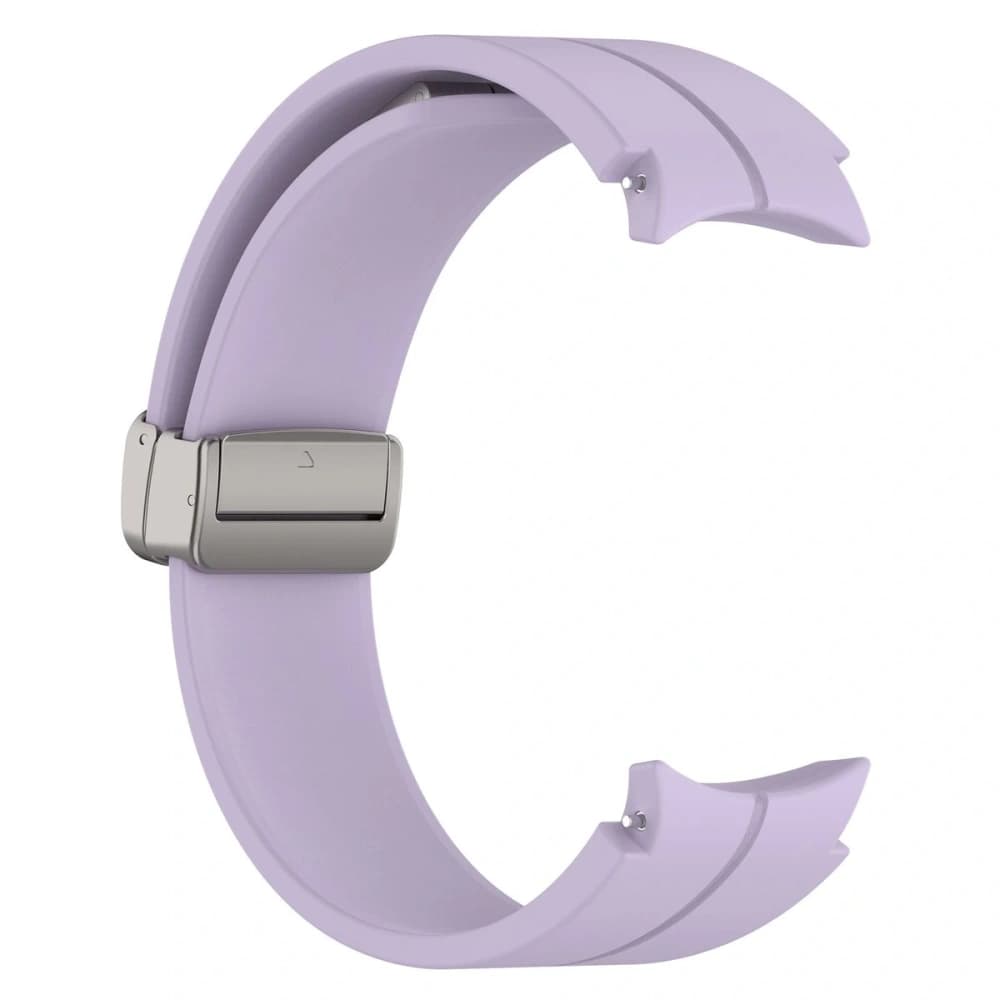 Bizon Strap Watch Silikon Samsung Galaxy Watch FE/7/6/6 Classic/5/5 Pro/4/4 Classic lavendel - 4