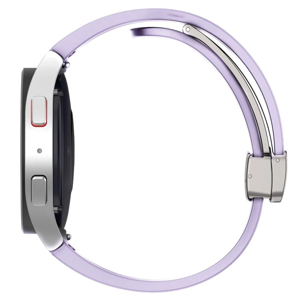Bizon Strap Watch Silikon Samsung Galaxy Watch FE/7/6/6 Classic/5/5 Pro/4/4 Classic lavendel - 5