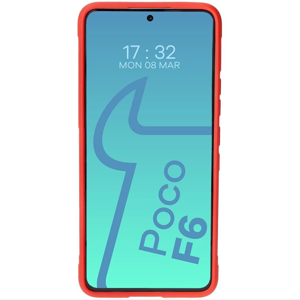 Bizon Case Tur Xiaomi Poco F6 rot - 8