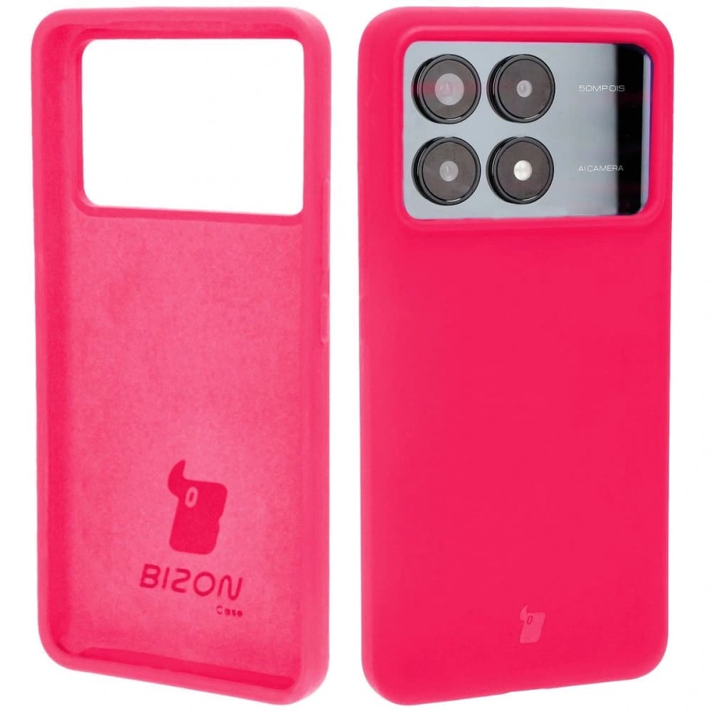 Bizon Soft Case Xiaomi Poco F6 Pro neon pink - 1