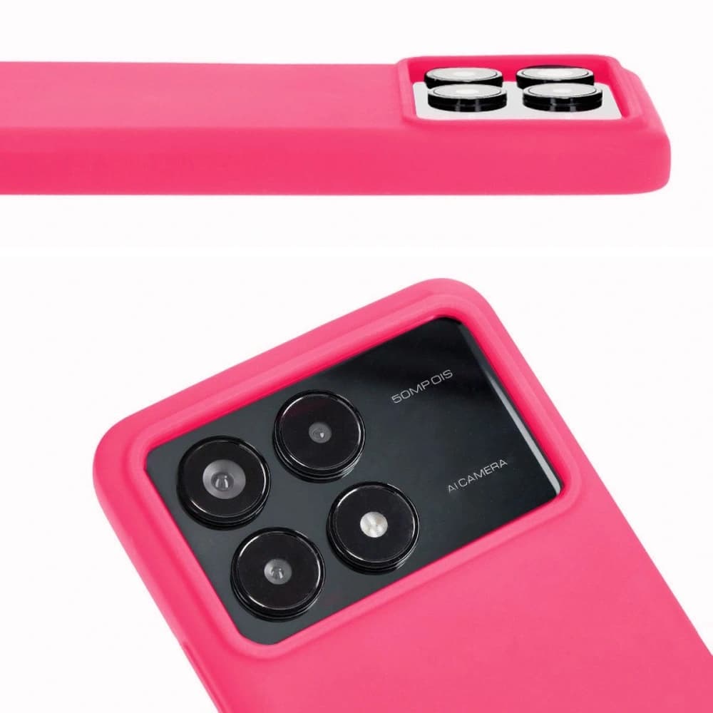 Bizon Soft Case Xiaomi Poco F6 Pro neon pink - 10