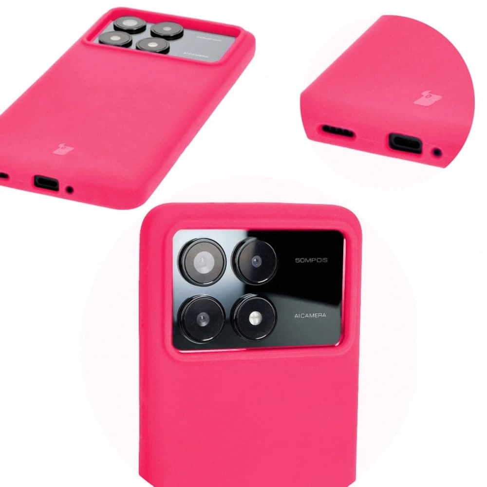 Bizon Soft Case Xiaomi Poco F6 Pro neon pink - 12