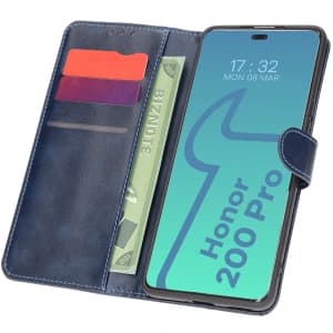 Bizon Case Pocket Honor 200 Pro marineblau