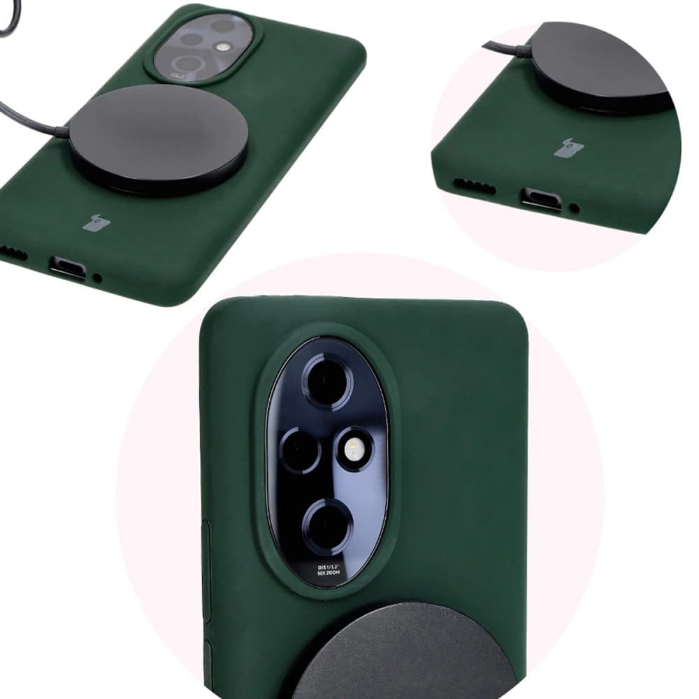 Bizon Soft Case Honor 200 Pro dunkelgrün - 12