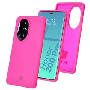Bizon Soft Case Honor 200 Pro neongrün
