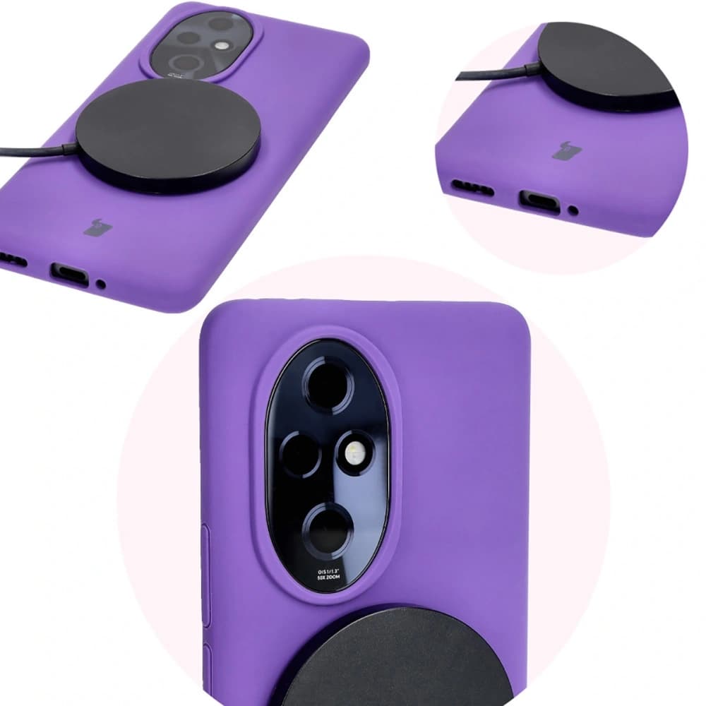 Bizon Soft Case Honor 200 Pro purple - 12
