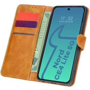 Bizon Case Pocket OnePlus Nord CE4 Lite 5G braun
