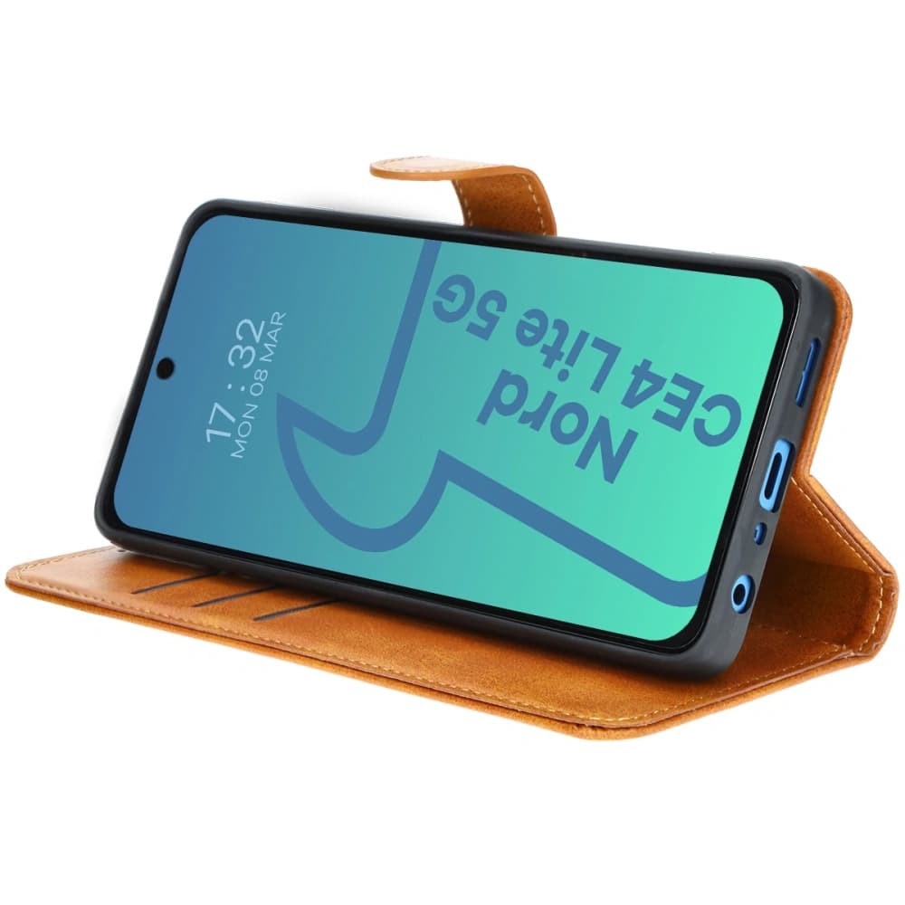 Bizon Case Pocket OnePlus Nord CE4 Lite 5G brown - 5