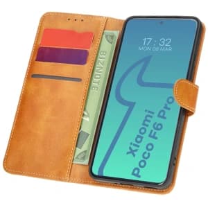 Bizon Case Pocket Xiaomi Poco F6 Pro braun