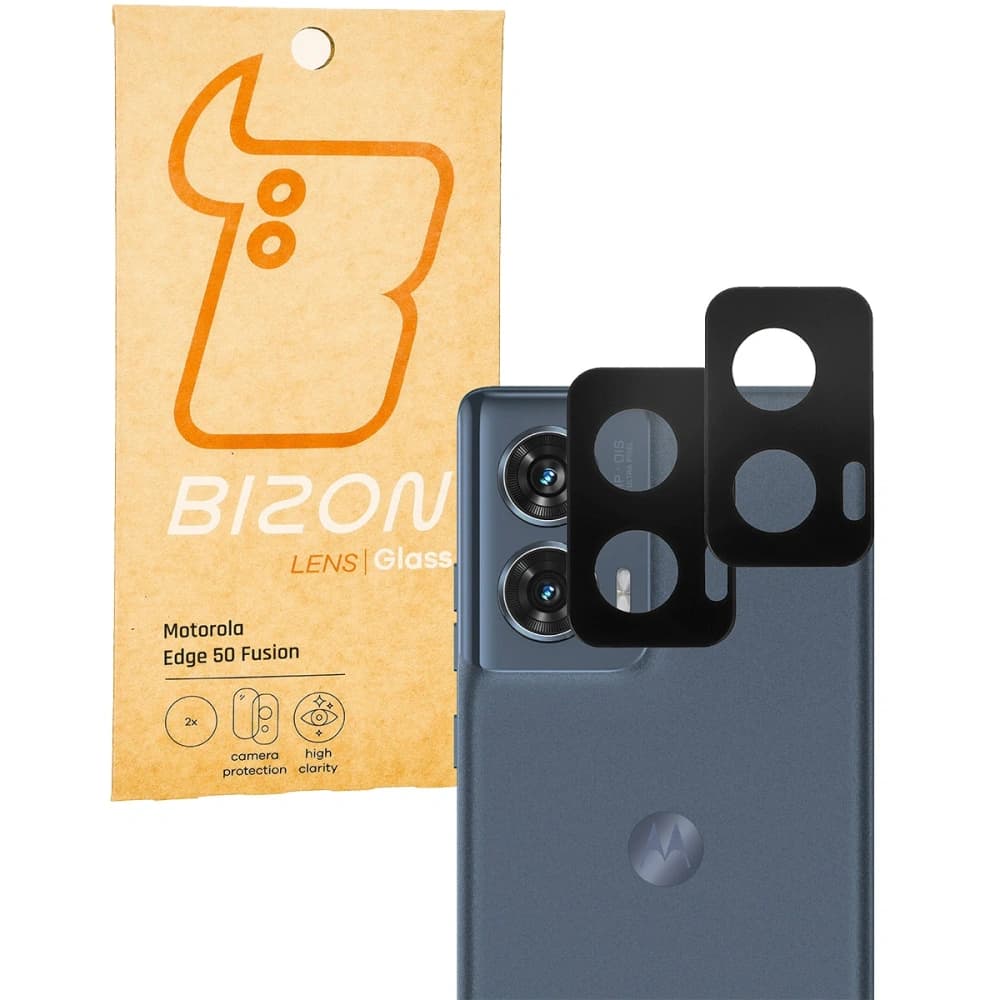 Bizon Glass Lens Motorola Edge 50 Fusion [2 PACK] - 1