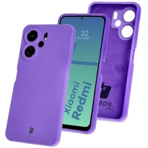 Bizon Soft Case Xiaomi Redmi 13C 4G / Xiaomi Redmi 13C 5G / Xiaomi Poco C65 purple