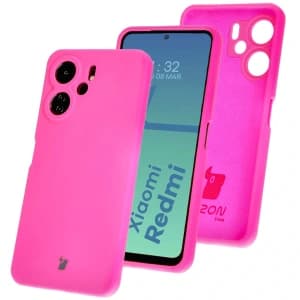 Bizon Soft Case Xiaomi Redmi 13C 4G / Xiaomi Redmi 13C 5G / Xiaomi Poco C65 neon pink
